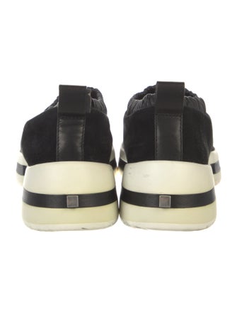 Stuart Weitzman Suede Sock Sneakers