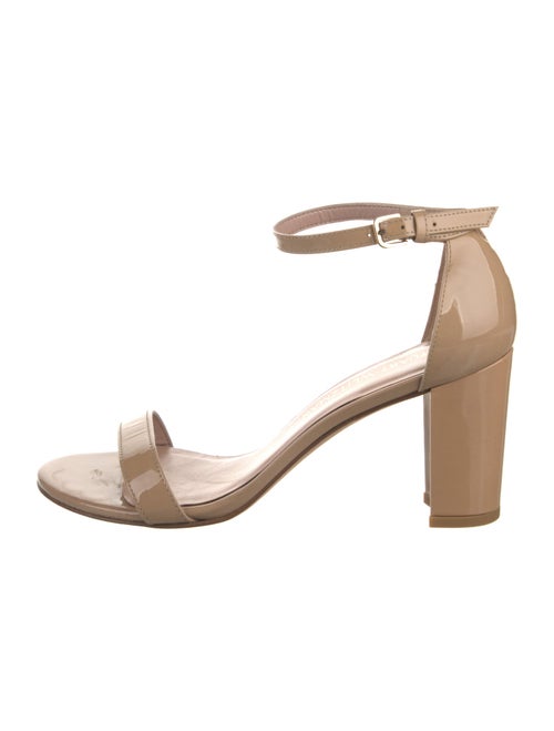Stuart Weitzman Patent Leather Sandals
