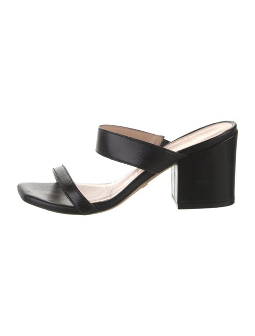 Stuart Weitzman Leather Slides