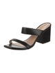 Stuart Weitzman Leather Slides