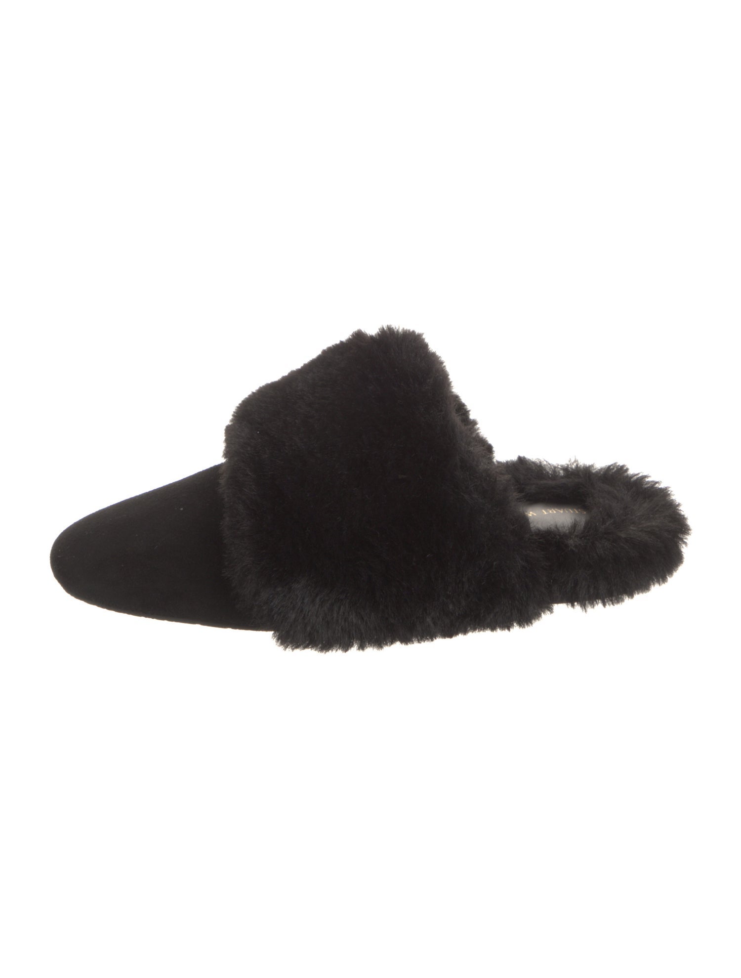 Stuart Weitzman Suede Mules