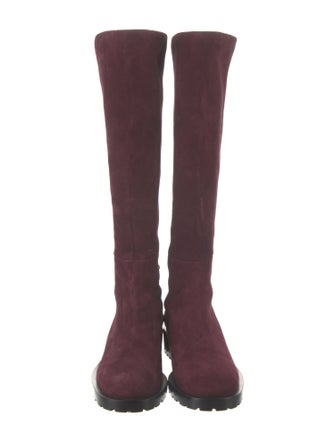 Stuart Weitzman Suede Riding Boots