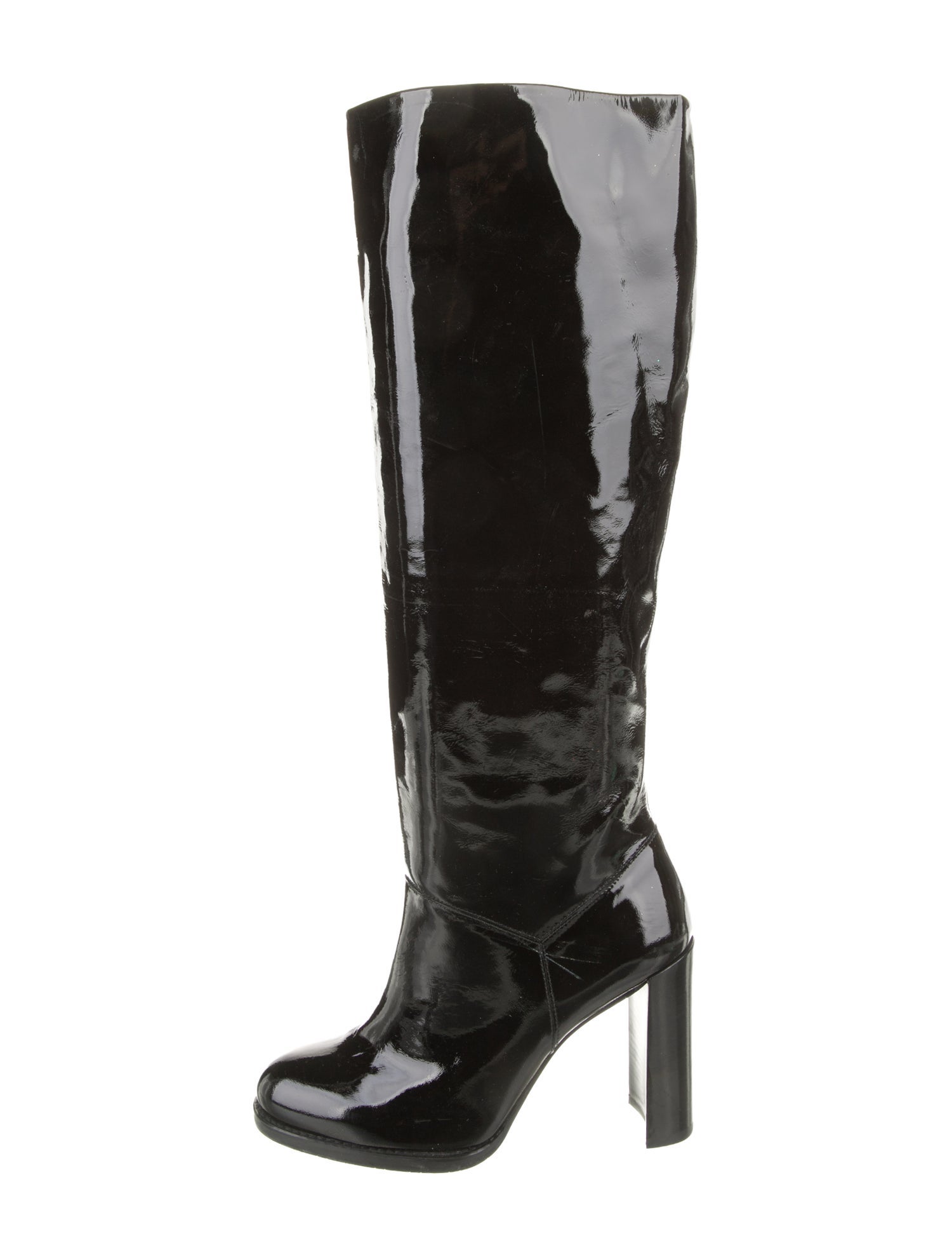Stuart Weitzman Patent Leather Boots