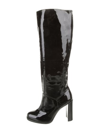 Stuart Weitzman Patent Leather Boots