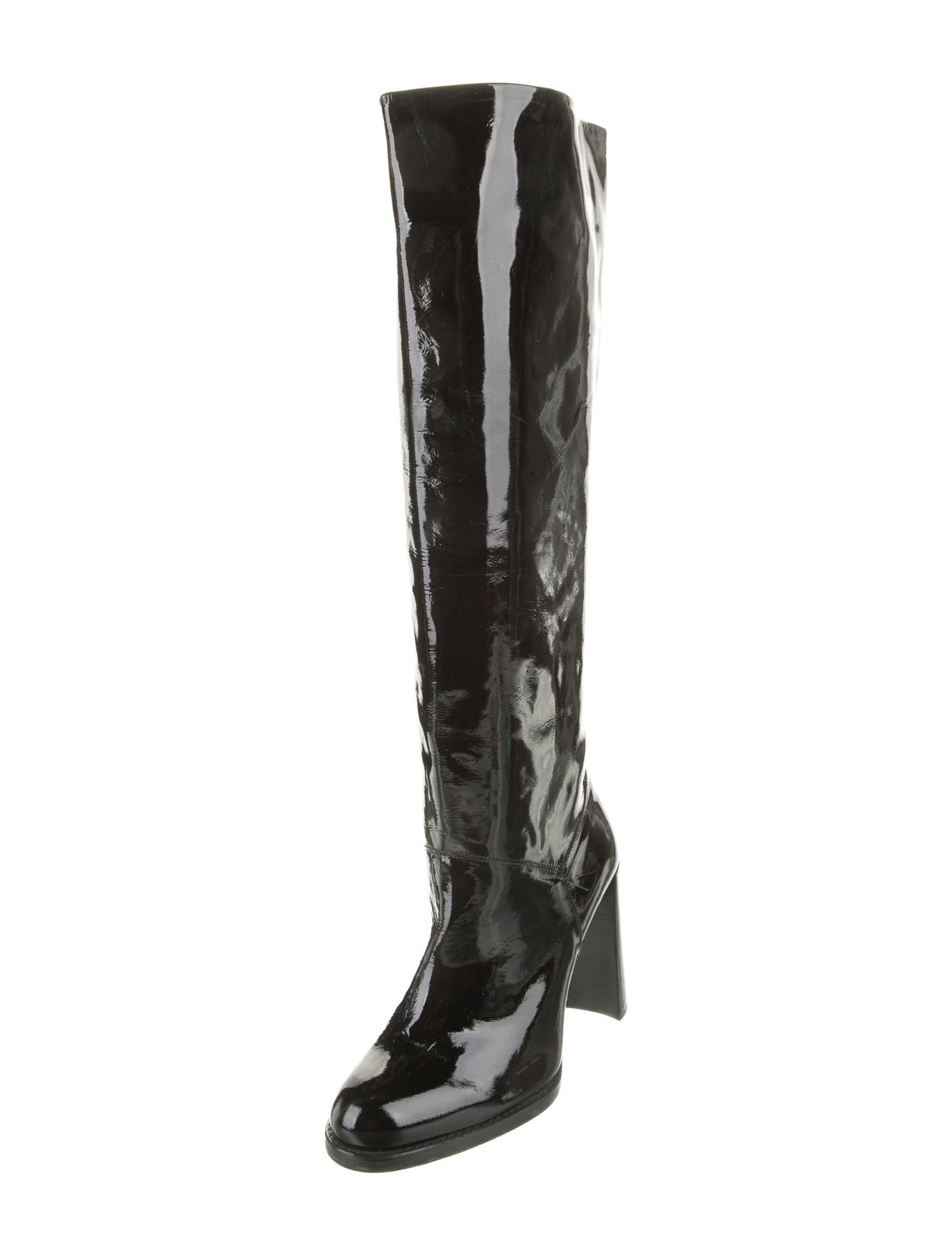 Stuart Weitzman Patent Leather Boots