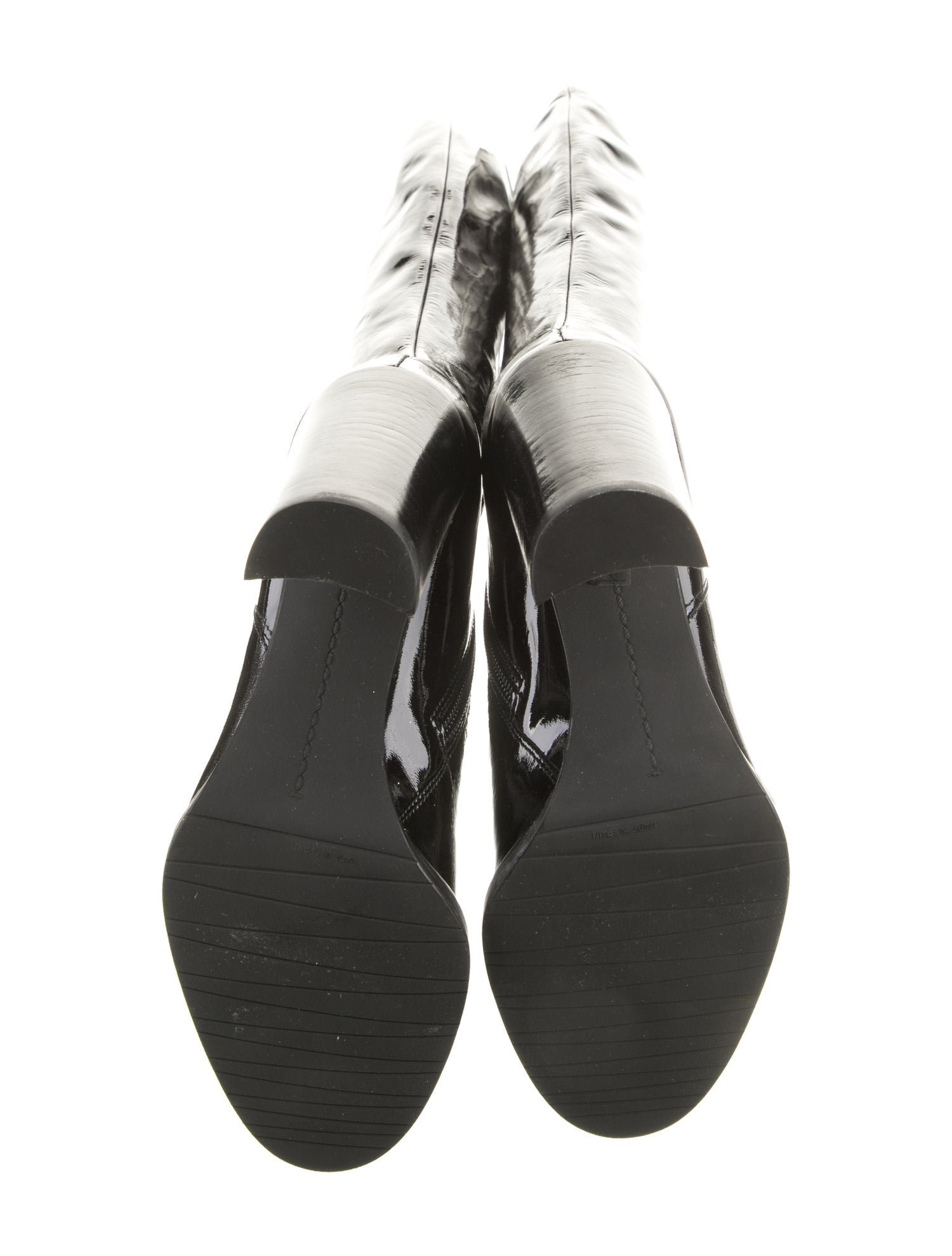 Stuart Weitzman Patent Leather Boots