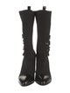 Stuart Weitzman Crystal Embellishments Sock Boots