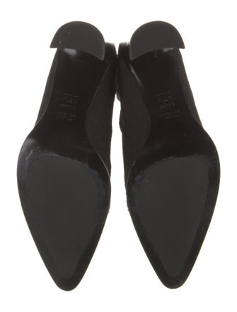 Stuart Weitzman Crystal Embellishments Sock Boots