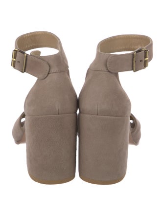Stuart Weitzman Suede D'Orsay Pumps