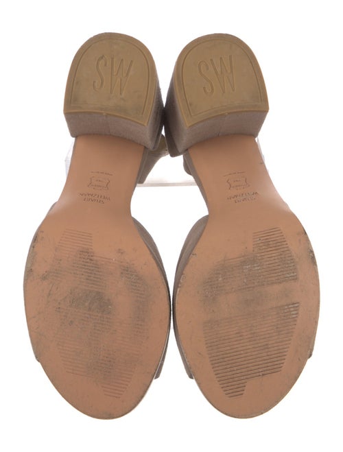 Stuart Weitzman Suede D'Orsay Pumps