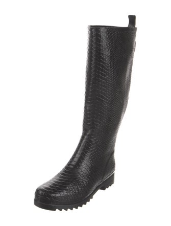 Stuart Weitzman Rubber Rain Boots