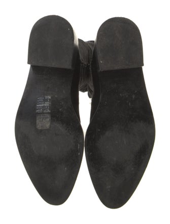 Stuart Weitzman Suede Sock Boots