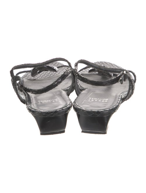 Stuart Weitzman Leather Slingback Sandals