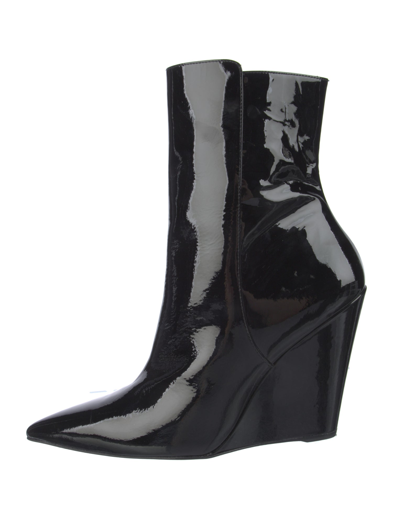 Stuart Weitzman Patent Leather Boots