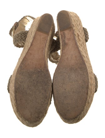 Stuart Weitzman Jute Braided Accents Espadrilles