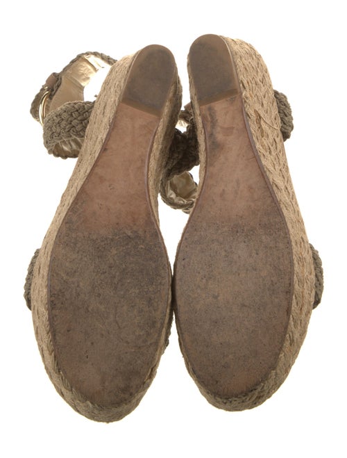 Stuart Weitzman Jute Braided Accents Espadrilles