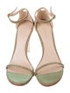 Stuart Weitzman Glitter Glitter Accents Sandals