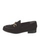 Stuart Weitzman Horsebit Accent Suede Loafers