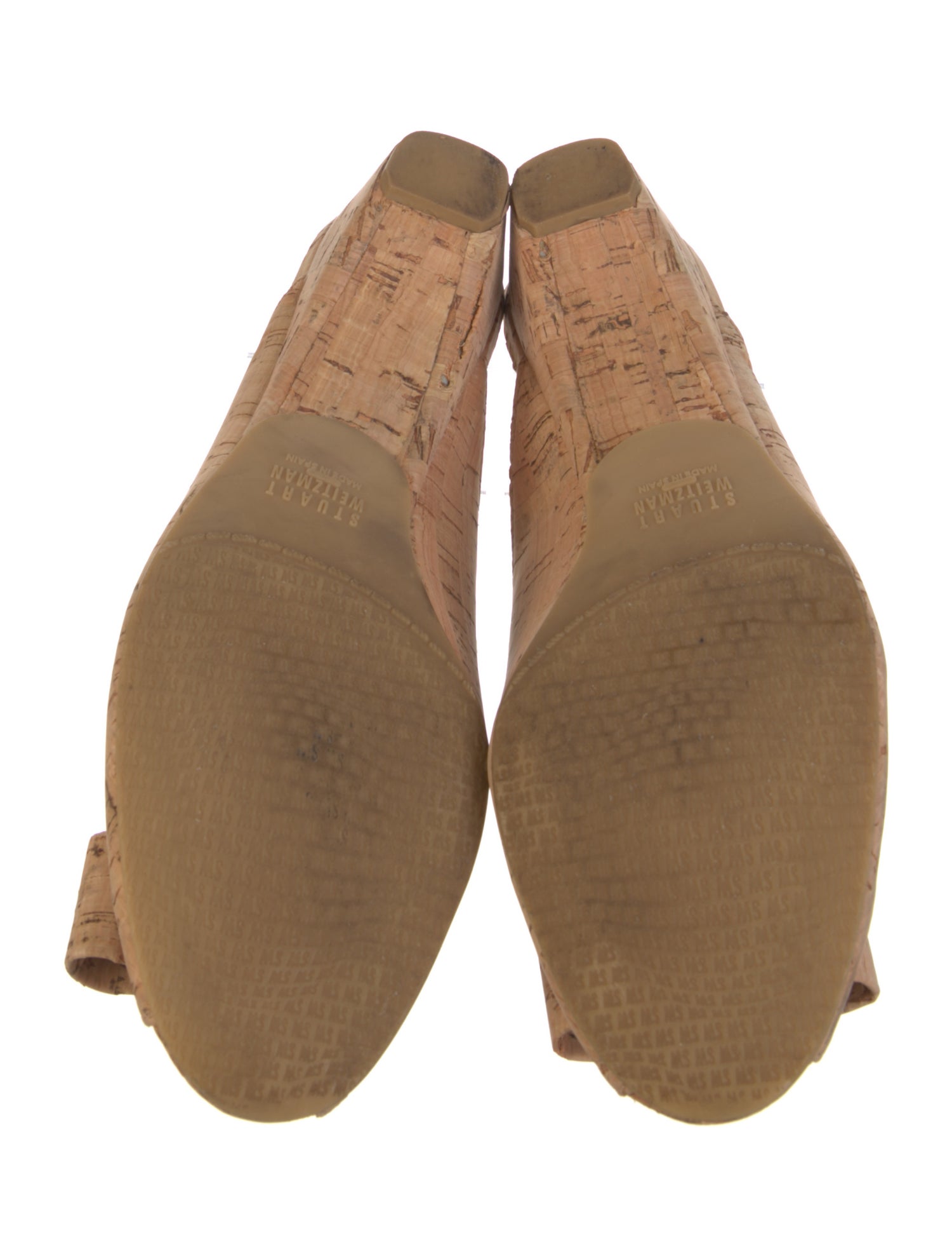 Stuart Weitzman Bow Accents Slides