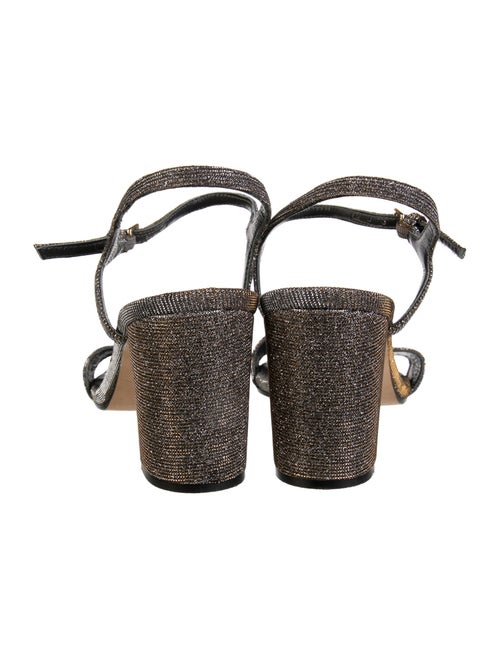 Stuart Weitzman Glitter Sandals