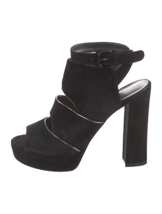 Stuart Weitzman Suede Sandals