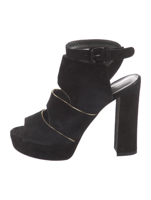 Stuart Weitzman Suede Sandals