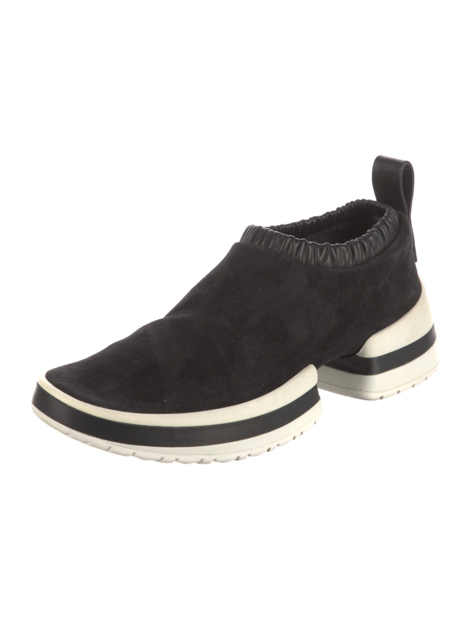 Stuart Weitzman Suede Sock Sneakers