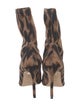 Stuart Weitzman Animal Print Boots