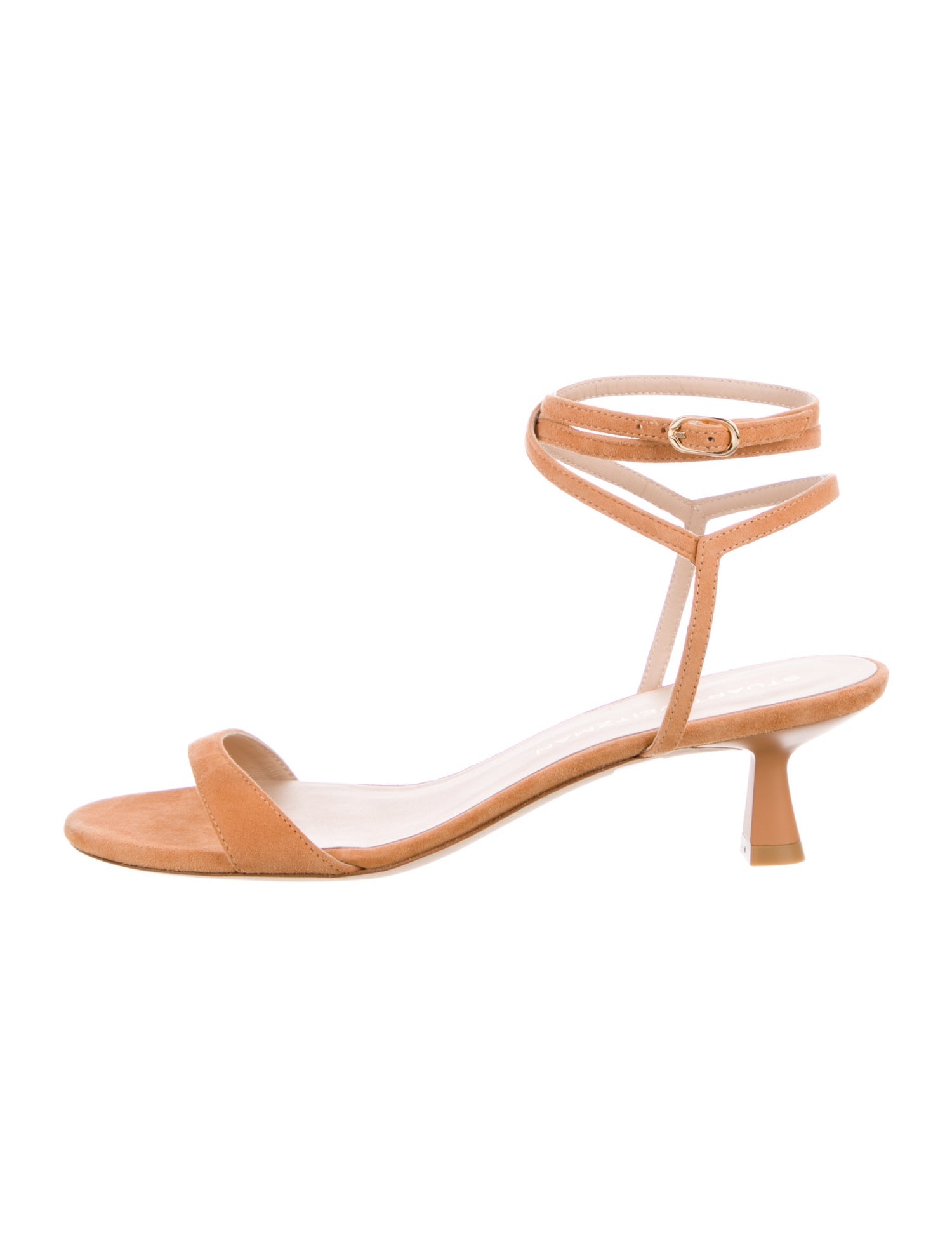 Stuart Weitzman Suede Slingback Sandals