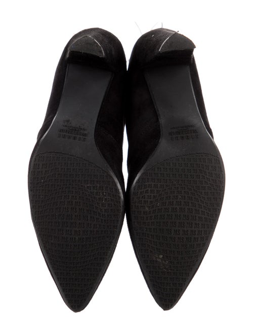 Stuart Weitzman Suede Lace-Up Boots