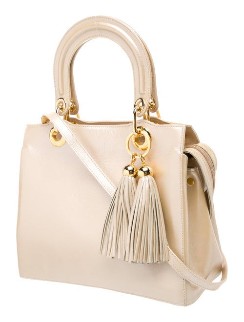 Stuart Weitzman Leather Top Handle Bag