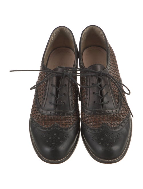 Stuart Weitzman Leather Oxfords