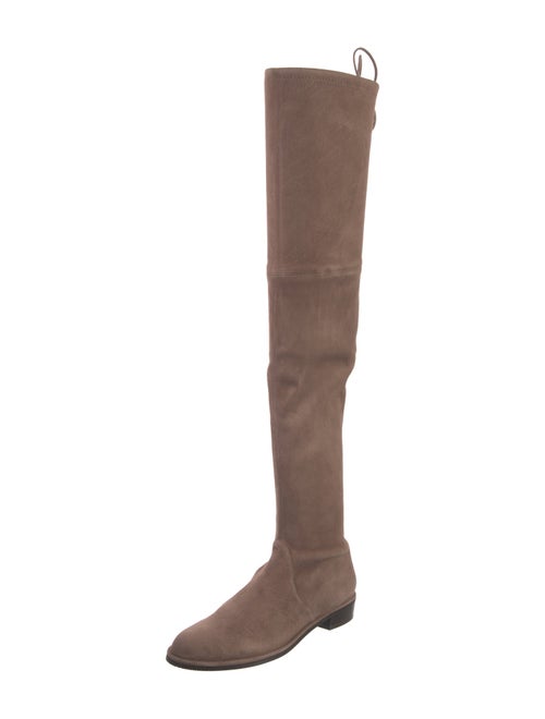 Stuart Weitzman Suede Riding Boots