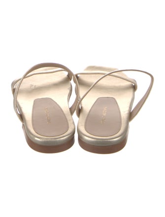 Stuart Weitzman Leather Slides