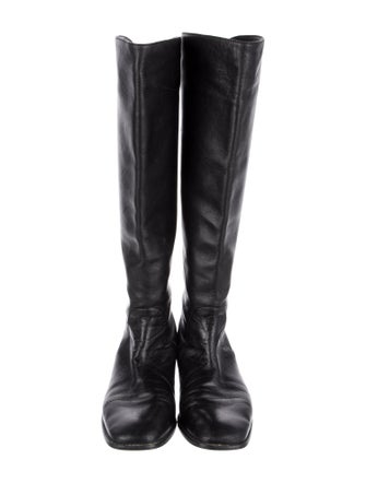 Stuart Weitzman Leather Riding Boots