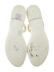 Stuart Weitzman Rubber Braided Accents Slides