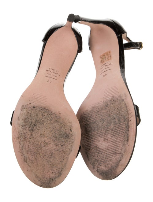 Stuart Weitzman Patent Leather Sandals