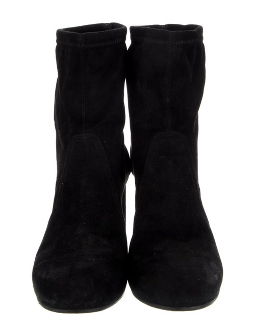 Stuart Weitzman Suede Sock Boots