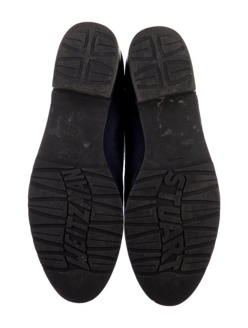 Stuart Weitzman Quilted Pattern Suede Boots