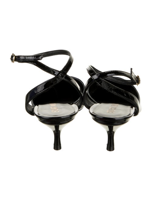 Stuart Weitzman Patent Leather Slingback Pumps