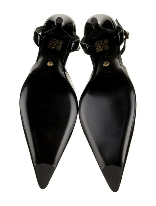 Stuart Weitzman Patent Leather Slingback Pumps
