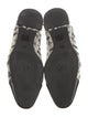 Stuart Weitzman Tweed Printed Ballet Flats