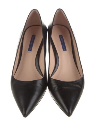 Stuart Weitzman Leather Ballet Flats