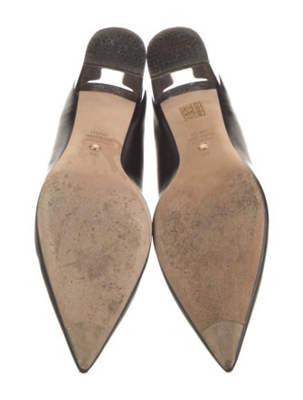 Stuart Weitzman Leather Ballet Flats