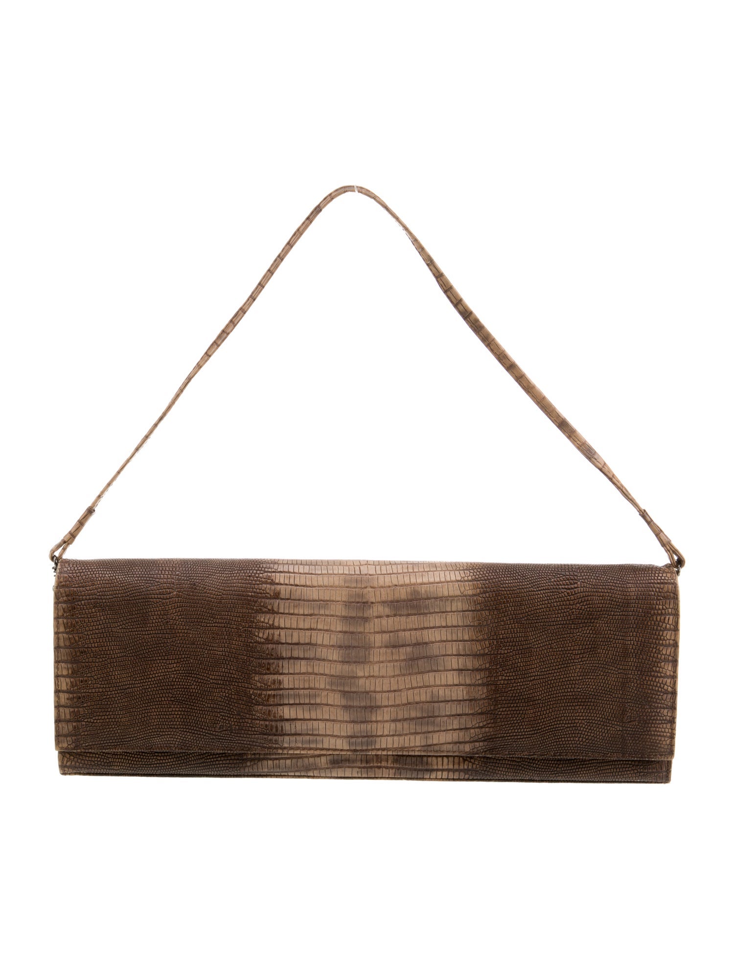 Stuart Weitzman Lizard Clutch