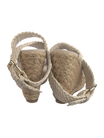 Stuart Weitzman Jute Braided Accents Espadrilles