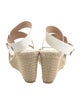 Stuart Weitzman Leather Espadrilles