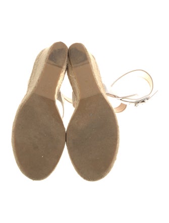 Stuart Weitzman Leather Espadrilles