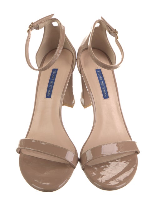 Stuart Weitzman Patent Leather Sandals