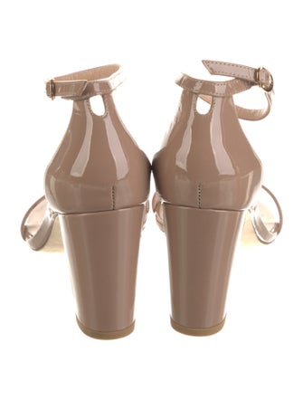 Stuart Weitzman Patent Leather Sandals